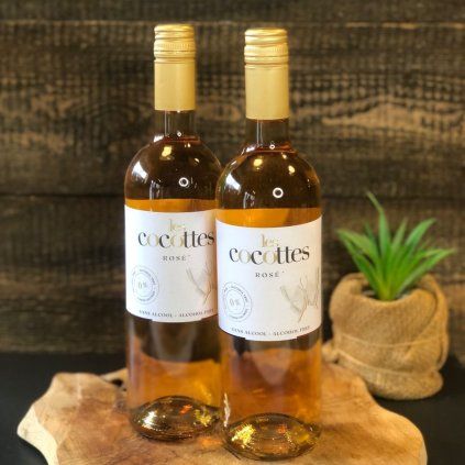 LES COCOTTES - Rosé ružové nealkoholické víno