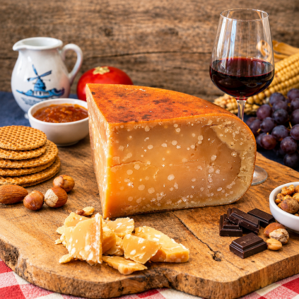 Gouda 8 ročná Vergeten kaas – extra zrejúci holandský syr